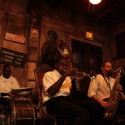 Jam with New Birth Brass Band at Preservation Hall in New Orleans, Oct 2009